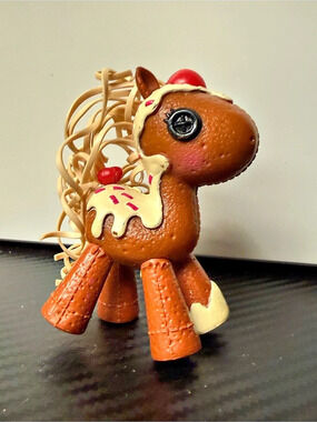 Lalaloopsy Ponies Mocha 3.25” Pony Horse Pet Cherry Brown Target Exclusive